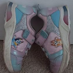 Girls Bluey Light Ups  Size 11 Sneakers