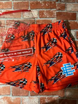 Matty Boy x Eric Emanuel STAY FAST Orange Shorts | Size Large