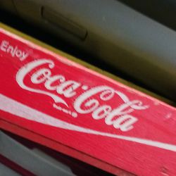 Coke Wooden Bottle  RACK -Old 
