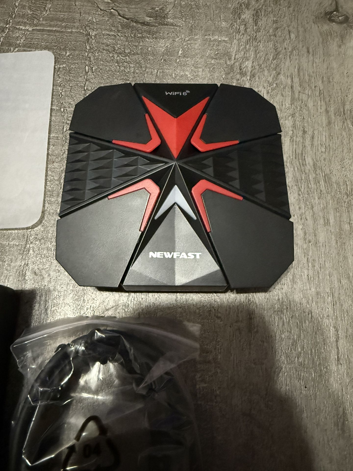 Newfast AX5400 Wi-Fi 6 Gaming Wireless Adapter 4 Antennas Tri-band 5400 Mbps New