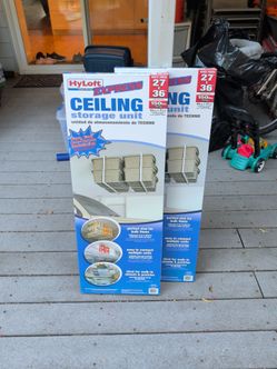 HyLoft Express Ceiling Storage Unit, NEW, 27x36