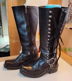 Women's Harley Riding Boots Sz 9