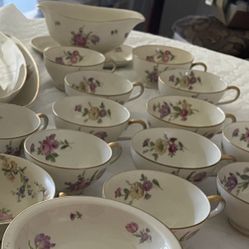 Rosenthal Kronach Germany Else Gold 2922 set of 12 tea cups/saucers