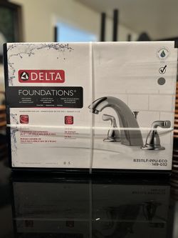 Foundations 8 in. Widespread 2-Handle Bathroom Faucet in Chrome