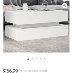 Coffee Table. New With Led Lights 