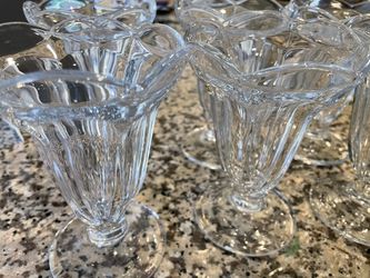 Set of 6 dessert glasses
