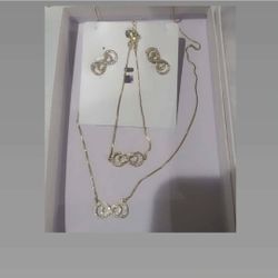 Gold Plated Oro Laminado set  40 good quality