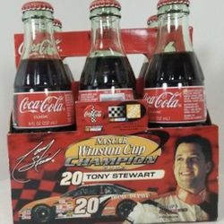 Tony Stewart 2002 Nascar Champion 6 Pack 8oz bottles