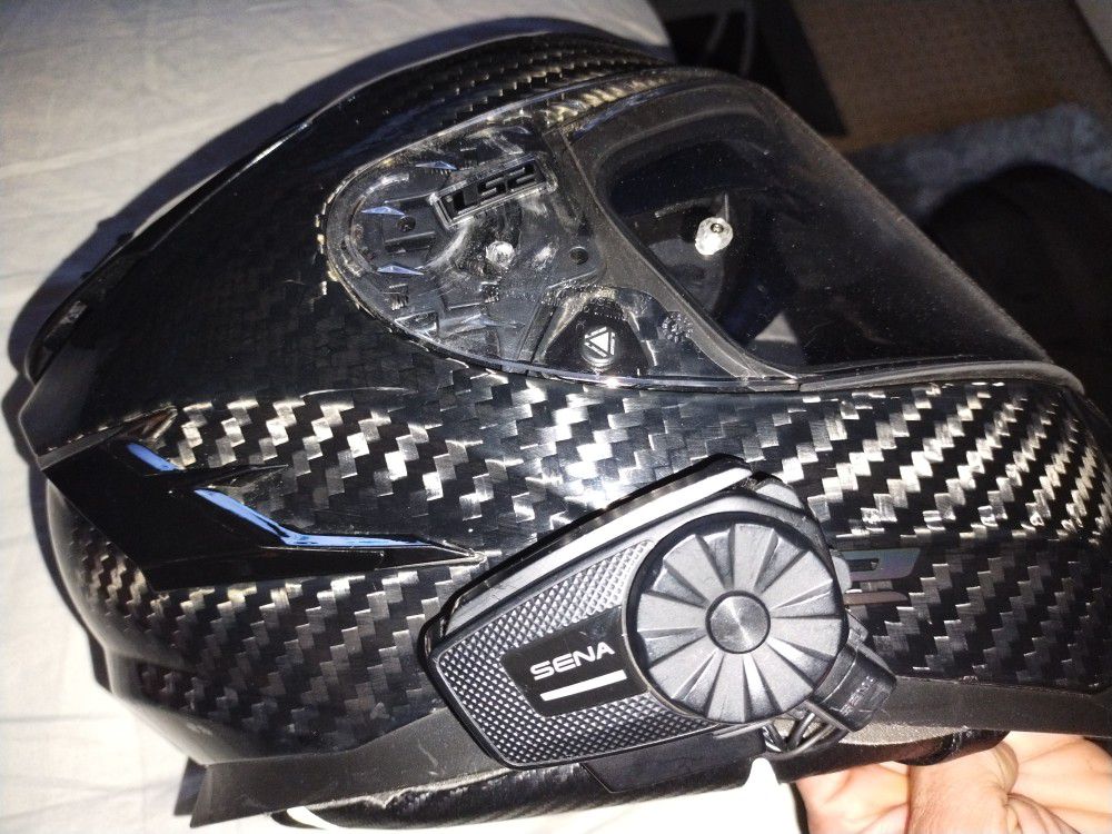 Carbon Fiber Motorcycle Helmet 
