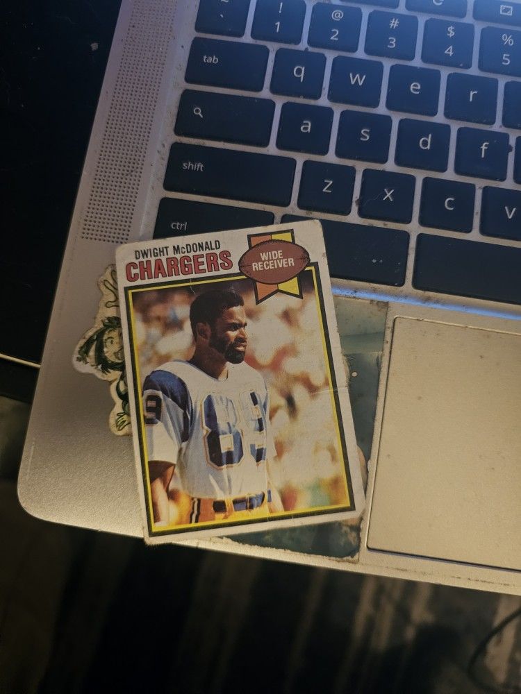 Dwight Mcdonald 1979 Topps Football Card 