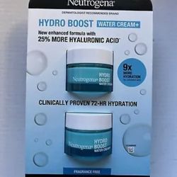 Brand new sealed Neutrogena Hydro Boost Gel-Cream Daily Use - 1.7oz. (Pack of 2)
