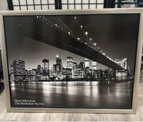 Manhattan skyline -Henri Silberman