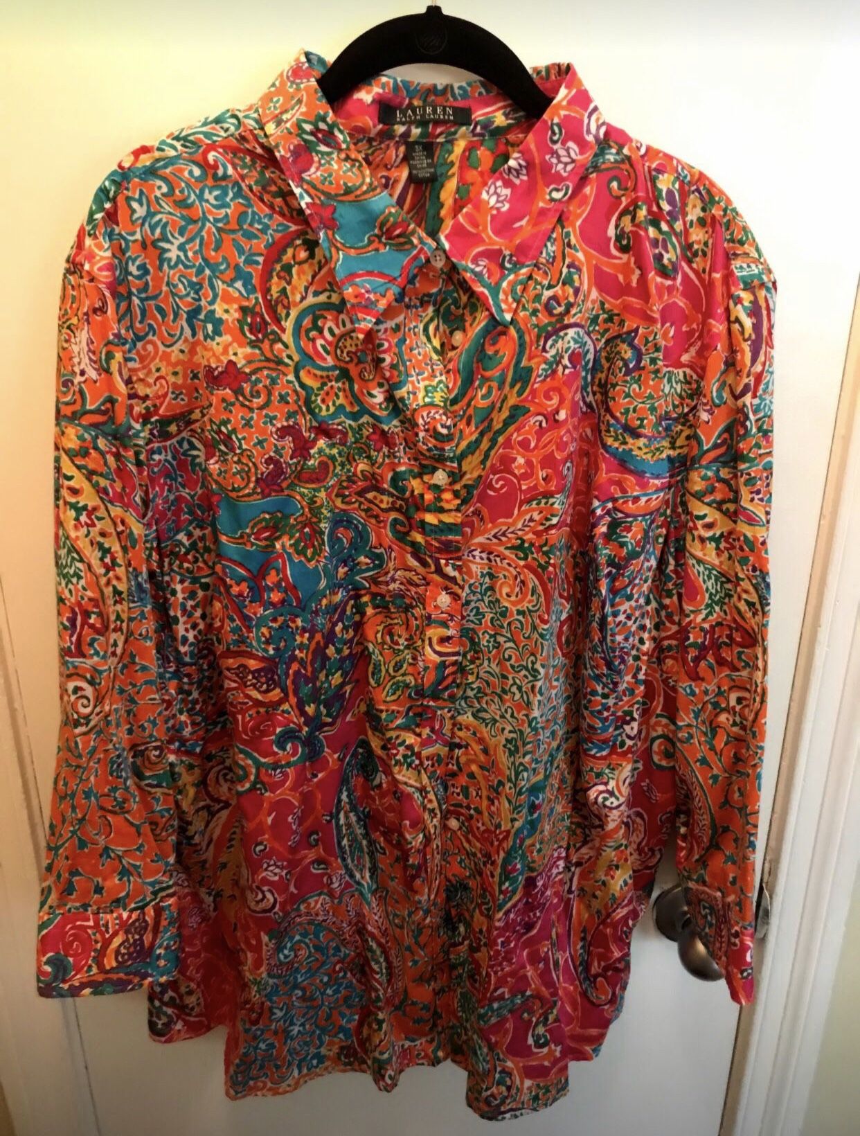 RALPH LAUREN Women’s Multi (Size 3x)