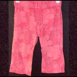 Baby & Toddler Girls Size 12 Month Pink Floral Pants
