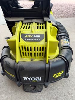 Ryobi 40V HP Brushless Backpack Leaf Blower 730 CFM