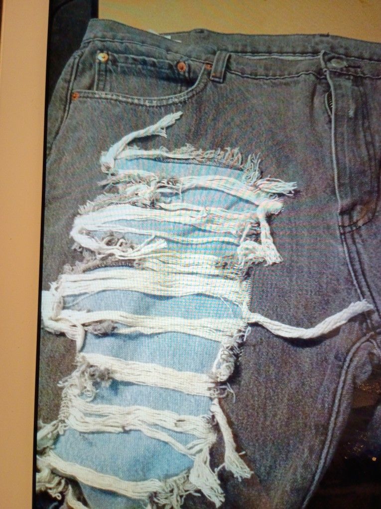 LEVI PREMIUM LO-BALL W42 MEN DENIM JEANS