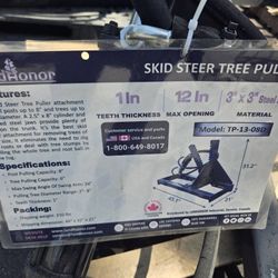 SKID STEER TREE PULLER