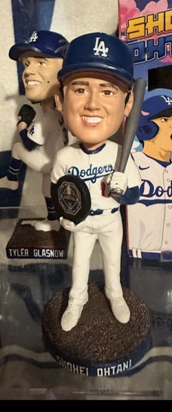 Dodgers Shohei Ohtani MVP Bobblehead Silver Bat Chase 
