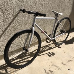 Fixie and Mongoose bikes