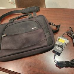 Laptop Bag + Universal Charger 