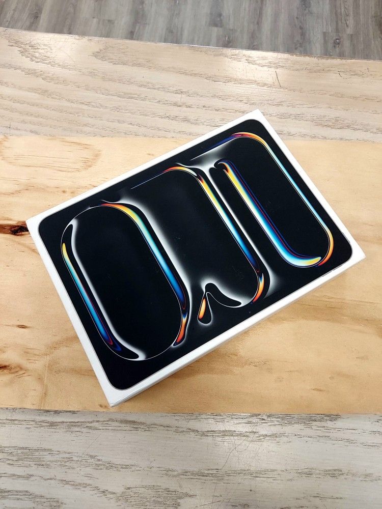Apple IPad Pro 11in M4 Chip Brand New 512gb - $1 Today and Rest Later