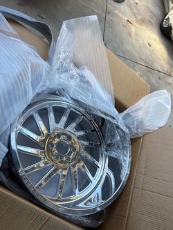 FORGE 24x14 Polish Aluminum 6x139 2 Left 2 Right Directional