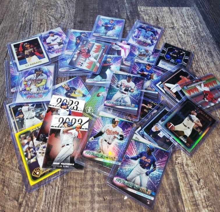 All These Baseball Cards For 40$ For all Or 3 For 5$
