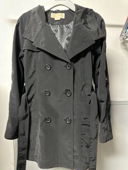 Michael Kors Women’s Black Double Breasted Coat Size Small