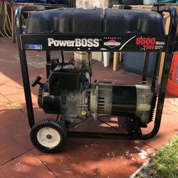 Briggs and Stratton power boss 5500 W continuous 10 hp