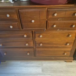 Dresser With Matching Night Stand