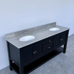 Vanity & Sink 72 inches 