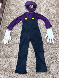 Waluigi Boys Costume