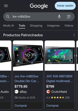 Doble din JVC