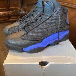 Jordan 13 Black Hyper Royal