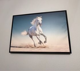 White Horse Wall Art