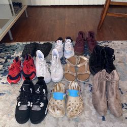   🔥  “Shoe Bundle Jordans Vans Crocs – $140” 🔥