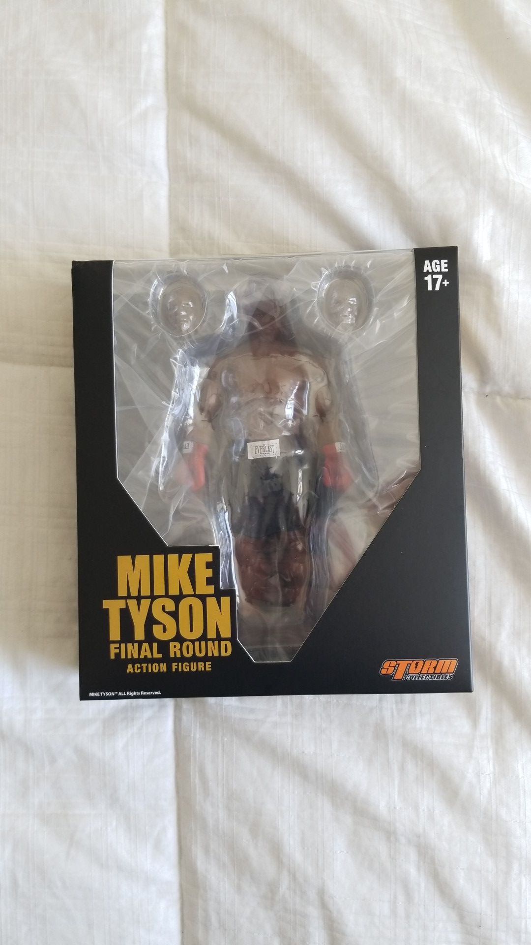 Rare Collectable NEW Mike Tyson Final Round Action Figure by Storm Collectibles
