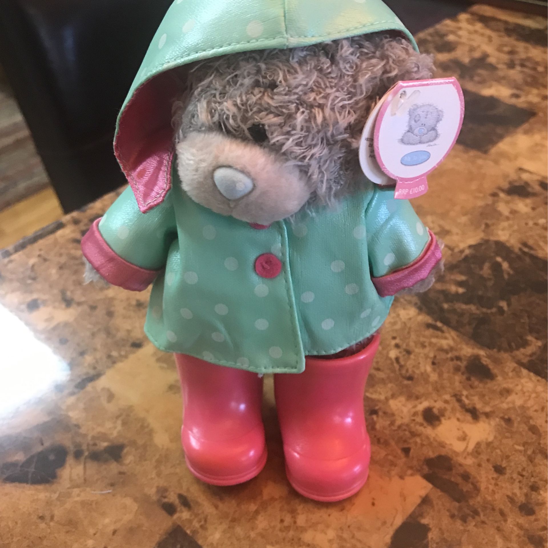 Me To You Teddy Bear In Rain Coat 