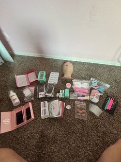 Used lash extension items