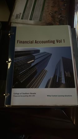 Financial Accounting book for CSN