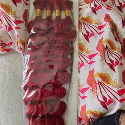 Jomara Red Human Hair