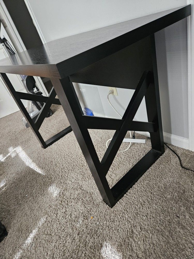 Black Wooden Desk