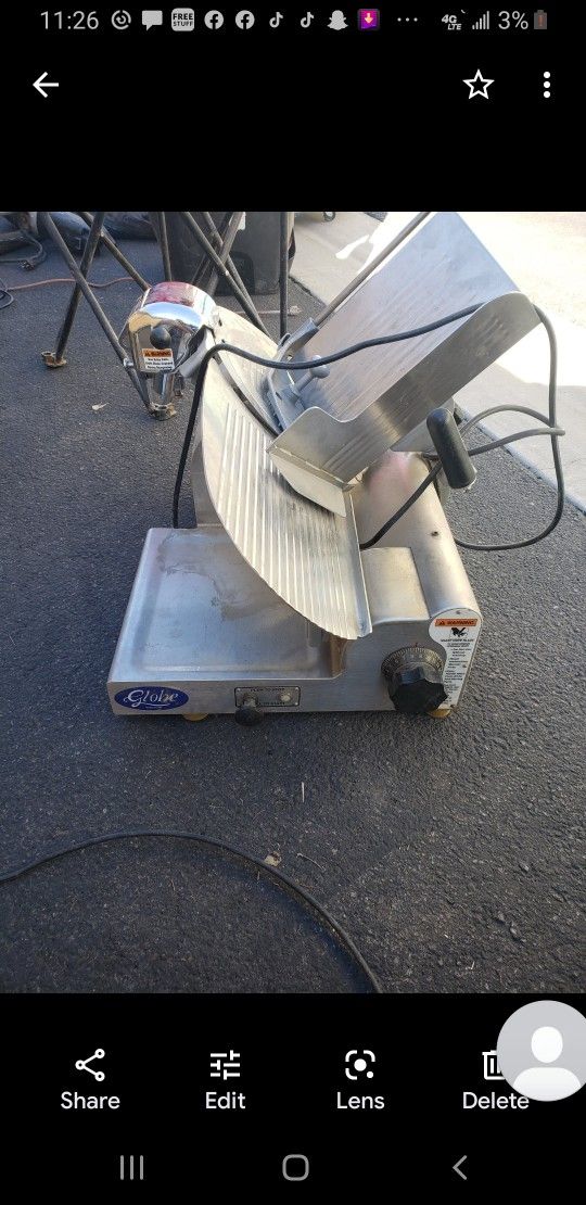 Globe meat slicer model 3600 for Sale in Las Vegas, NV OfferUp