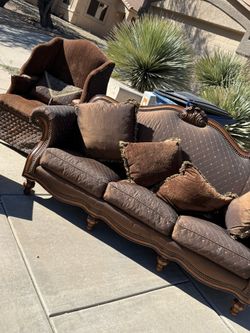 Couch With Side Chair
