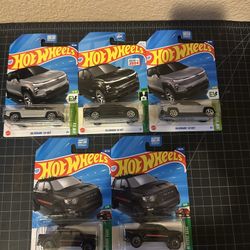 Hot Wheels Lot Of 5(Trucks)