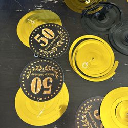 50th Birthday Party Decorations