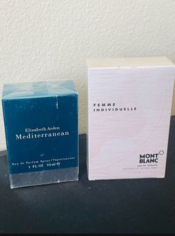 Perfumes Mont Blanc And Elizabeth Arden