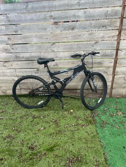 Black bicycle