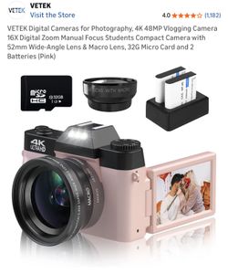 VETEK Digital Cameras