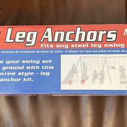  STILL AVAILABLE!! Ground Anchor Kit for Metal Frame Swing Sets